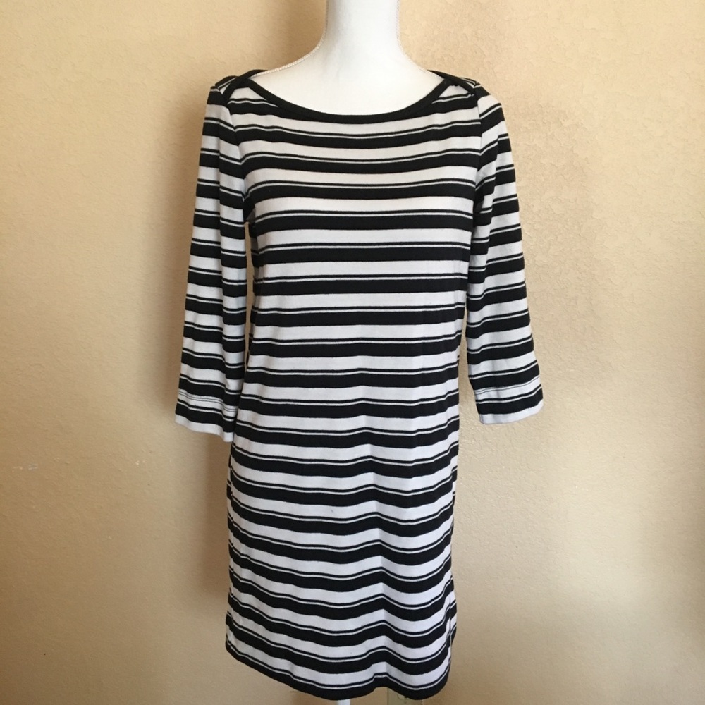Ann Taylor Loft striped dress SZ S ret. $89
